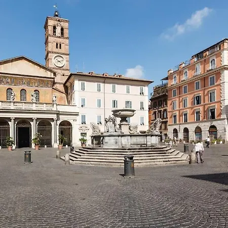New A Trastevere Lägenhet Rom